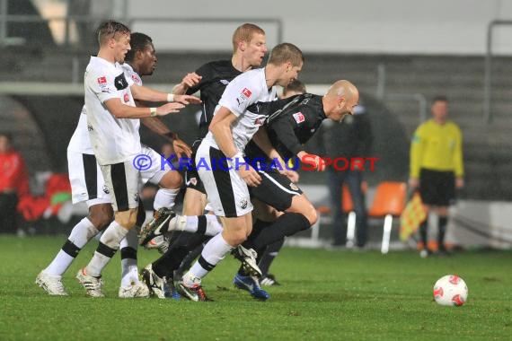 2.Bundesliag SV Sandhausen gegen Energie Cottbus im Hardtwaldstadion (© Kraichgausport / Loerz)